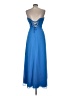 Bill Levkoff 100% Polyester Blue Cocktail Dress Size 6 - photo 2
