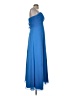Bill Levkoff 100% Polyester Blue Cocktail Dress Size 6 - photo 4