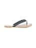 West Loop Blue Flip Flops Size 7 - 8 - photo 1