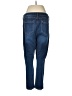 Jennifer Lopez Solid Blue Jeans Size 14 - photo 2