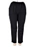 Briggs New York 100% Polyester Solid Black Active Pants Size 18W - photo 1