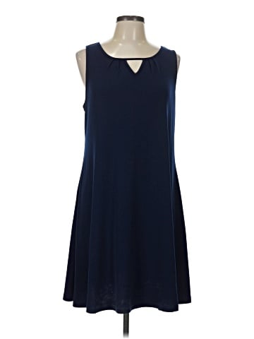 Kaari Blue Casual Dress (view 1)