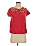 Moth Red Short Sleeve Top Size S - photo 1