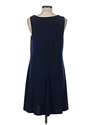 Kaari Blue Casual Dress (view 2)