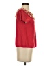 Moth Red Short Sleeve Top Size S - photo 4