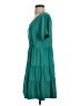 Umgee Solid Teal Casual Dress Size S - photo 5