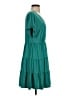 Umgee Solid Teal Casual Dress Size S - photo 4