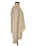 Cotton Emporium Metallic Tan Pullover Sweater Size M - photo 4