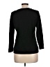 Charter Club Black 3/4 Sleeve Top Size L - photo 2