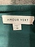 Amour Vert Teal Green Short Sleeve Turtleneck Size XS - photo 7