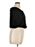 Say What? 100% Viscose Black Short Sleeve Top Size S - photo 4