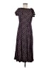 Perceptions Polka Dots Black Casual Dress Size M - photo 1