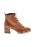 Korks Brown Ankle Boots Size 7 1/2 - photo 1