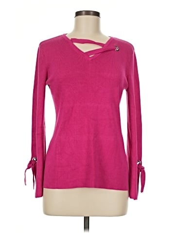 JM Collection Pullover Sweater (view 1)