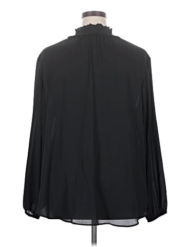 Bold Elements Long Sleeve Blouse (view 2)