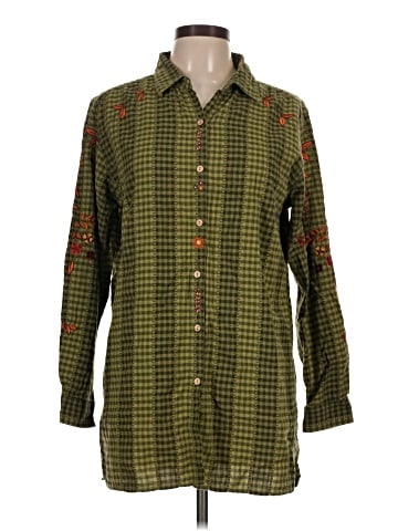 Bobbie Brooks Long Sleeve Button-Down Shirt (view 1)