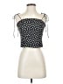 Levi's 100% Polyester Black Sleeveless Blouse Size S - photo 1