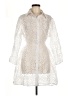 Miraclesuit Ivory White 3/4 Sleeve Blouse Size M - photo 1