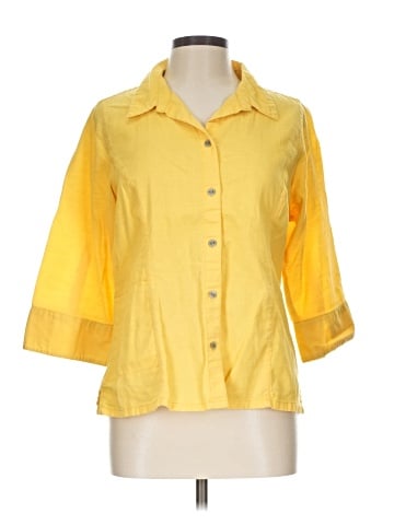 Royal Robbins 3/4 Sleeve Button-Down Shirt (view 1)