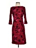 Chaps Burgundy Cocktail Dress Size S - photo 1