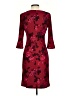 Chaps Burgundy Cocktail Dress Size S - photo 2