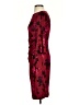 Chaps Burgundy Cocktail Dress Size S - photo 5