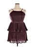 Lulus 100% Polyester Burgundy Cocktail Dress Size XL - photo 1