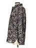 Ellen Tracy 100% Polyester Animal Print Brown Long Sleeve Blouse Size L - photo 5