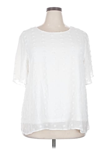 chic soul (chicsoul.com) Short Sleeve Blouse (view 1)