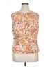 Cynthia Steffe Orange Sleeveless Blouse Size XL - photo 1