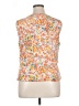 Cynthia Steffe Orange Sleeveless Blouse Size XL - photo 2