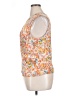 Cynthia Steffe Orange Sleeveless Blouse Size XL - photo 5