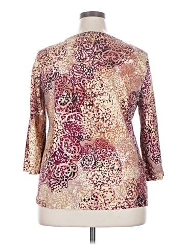 Zenergy by Chico's 3/4 Sleeve T-Shirt (view 2)