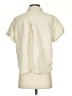 Levi's Stripes Yellow Short Sleeve Button-Down Shirt Size S - photo 2