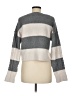 Pink Republic Color Block Gray Pullover Sweater Size M - photo 2
