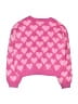 Old Navy Hearts Pink Pullover Sweater Size 14 - 16 - photo 2