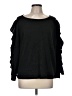 Chris & Carol Black 3/4 Sleeve Top Size M - photo 1