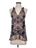 Ella Moss 100% Rayon Blue Sleeveless Blouse Size S - photo 1