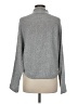 Dex Metallic Gray Turtleneck Sweater Size M - photo 2