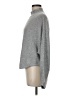 Dex Metallic Gray Turtleneck Sweater Size M - photo 5