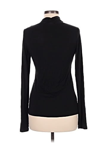 August Silk Long Sleeve Turtleneck (view 2)