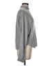Dex Metallic Gray Turtleneck Sweater Size M - photo 4
