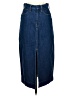 J.Crew 100% Cotton Blue Denim Skirt Size 25 waist - photo 1