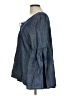 Sanctuary 100% Tencel Blue Long Sleeve Blouse Size L - photo 5