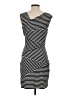 Laundry by Design Stripes Black Casual Dress Size 4 - photo 2