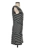 Laundry by Design Stripes Black Casual Dress Size 4 - photo 4