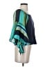 Tiny Teal 3/4 Sleeve Blouse Size S - photo 4