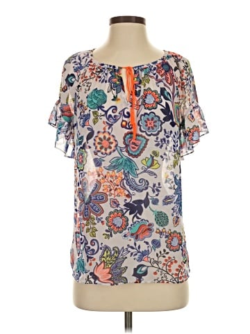 Milly Short Sleeve Blouse (view 1)