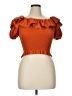 Habitual Orange Short Sleeve Top Size 14 - photo 1