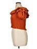 Habitual Orange Short Sleeve Top Size 14 - photo 5